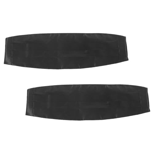 FOMIYES 2Pcs Solid Color Cummerbund for Men Adjustable Satin Waistband for Tuxedo Modern Formal Belt for Weddings and Parties Enhances Posture and Style Sleek Design