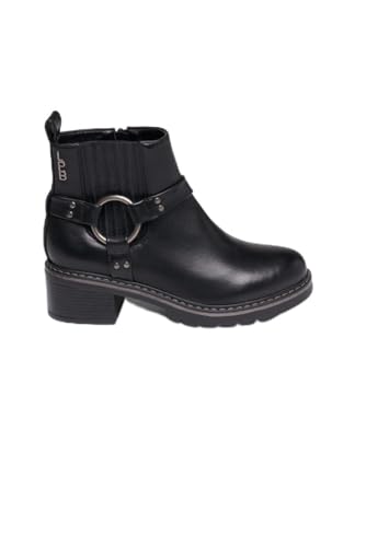 Les P'tites Bombes Mirta, Botas Estilo Chelsea Mujer, Negro, 39 EU