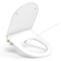 YEAUPE PRO YEAUPE PRO toiletbril met automatisch softclose-mechanisme, niet- elektrisch, met dubbele zelfreinigende sproeiers, aparte rug en vrouwelijke reiniging, ovaal YEAUPE PRO YEAUPE PRO toiletbril met automatisch softclose-mechanisme, niet- elektrisch, met dubbele zelfreinigende sproeiers, aparte rug en vrouwelijke reiniging, ovaal
