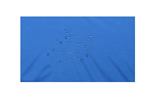 Image of The Furnishing Tree Mattress Protector /Waterproof Bedsheet Size WxL 36x72 inches Single Bed One Unit Polyester RoyalBlue