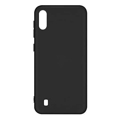 V Signature® Samsung M10 - Soft TPU Rubber Plain Back Cover for Samsung M10- Black