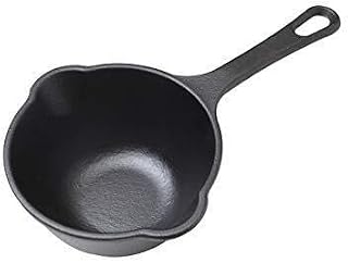 For Cast Iron Sauce Pan. 0.45qt Sauce Pot Seasoned with 100% Kosher Certified Non