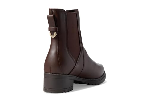 Cole Haan COLE HAAN WOMENS CAMEA WP CHELSEA BOOTIE, MADEIRA WATERPROOF LEATHER, 5 B US