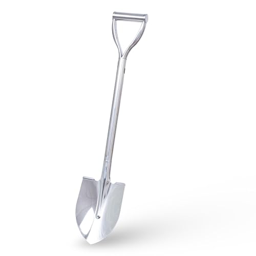 2wayz | Garden Shovel - 32.2 x 6.9 in - Stainless Steel Edging Shovel for Gardening - Heavy Duty Garden Digging Spade - Landscaping Pitchfork Tool - Farmer Spading Tools - Tree Planting Shovel