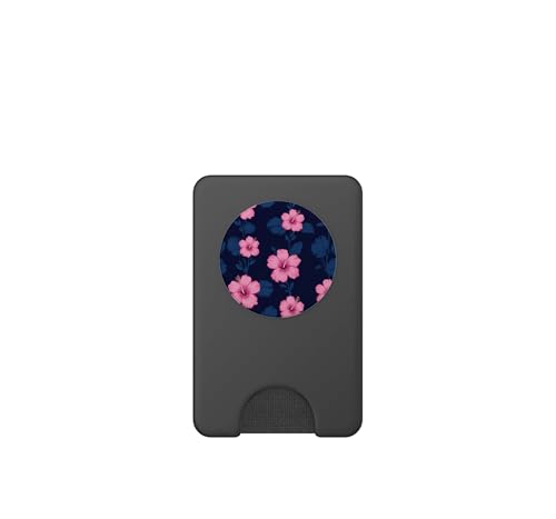 PopSockets PopWallet Sakura floral tarjetero MagSafe extraíble compatible con iPhone rosa 2