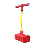 Aoaoy Jouets de Rebond de Pull Pogo en Mousse, Courroie Tension élastique élevée, activité à L'intérieur en Plein Air avec Bruits Grinçants, Bon (Modèle de Paillettes)