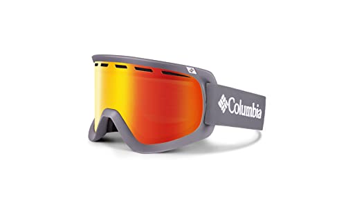 Columbia Unisex Snow Goggles UPSHOOT - Charcoal/Grey with Red Ion Lens