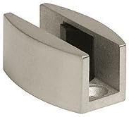C.R. LAURENCE LS307BS CRL Brushed Stainless Laguna Series Adjustable Bottom Floor Guide