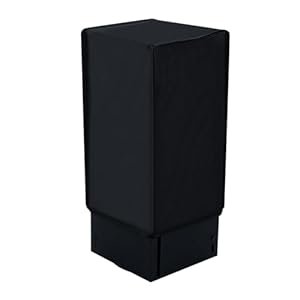 Mcbazel Xbox Series X Staubschutz Spritzwasserdichtes Cover für die Xbox Series X Accessories– Schwarz