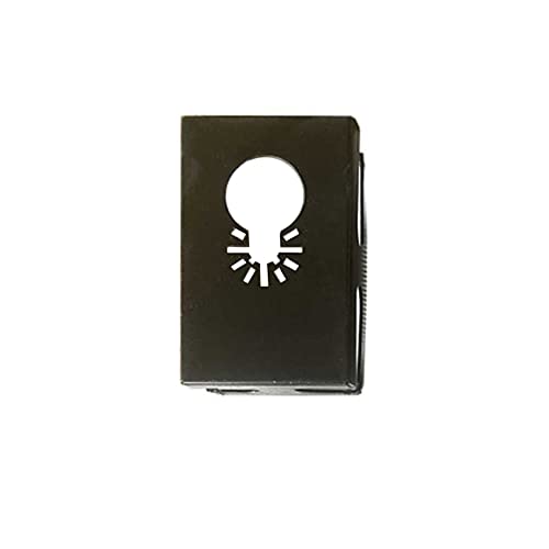 Taglierina a taglio rettangolare nero, taglierina a fessura monostadio, taglierina a fessura un passo in posizione universale fori apriscatole -Strumenti per cartongesso muro a secco