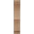 Ekena Millwork BKTW01X06X09AVAL Wood Bracket, 1 3/4"W x 6 1/2"D x 9"H, Alder