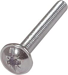 Abrafix M4 Handle Screws Fixings For Kitchen Bedroom Funiture Handles (10, 22Mm)