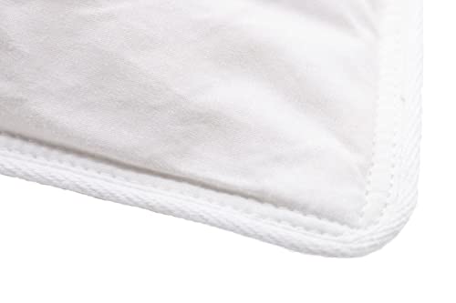 ZOLLNER Cuscino con piume e piumette, 70x90 cm