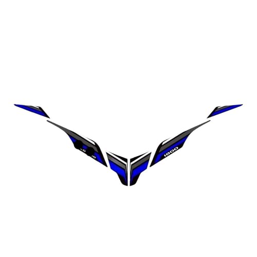 Kit d'autocollants pour protection de réservoir moto Goldwing GL1800
