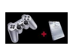  Sony DUAL Shock + Memory CARD 8MB Pack accessori
