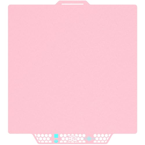 La Mejor Recopilación de Placas con textura . 48 BIQU CryoGrip Pro - Placa glaciar para impresoras 3D Bambu-Lab P2S P1S P1P X1C X1E A1, hoja de acero con textura fina de doble cara, adhesión firme, 257 x 257 mm, rosa