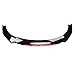Evargc Front Bumper Lip Chin Splitter Spoiler Compatible with 69