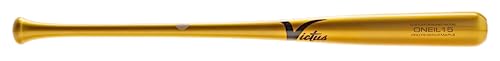 Victus ONEIL15 Gloss Gold Adult Maple Wood BAT PRO Reserve, 31"