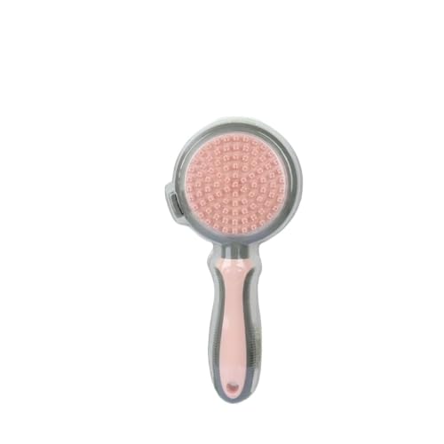 Cepillo de pelo para mascotas de doble cara XFHtyCJ con mango ergonómico