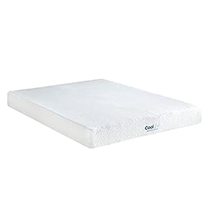Classic Brands Cool Gel Gel Memory Foam 8-Inch Mattress | CertiPUR-US Certified | Bed-in-a-Box, Full