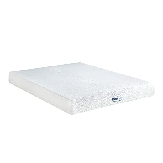 Classic Brands Cool Gel Memory Foam 8-Inch Mattress | CertiPUR-US Certified | Bed-in-a-Box, Twin