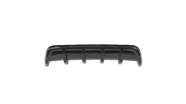 Minigonna posteriore 'Diffusor U-Diff' compatibile con Mercedes Classe S Coupe C216 2006-2013 (PU