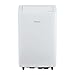 Hisense, APC09QC, Climatizzatore Portatile,2.6kW, 9000BTU/h 4-in-1 (Raffrescamento, Riscaldamento, Ventilazione, Deumidificazione), 63dB, LED Display, Timer 24h, Telecomando immagine