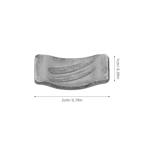 Placa formadora de clip resistente en acero inoxidable para selladora industrial 3