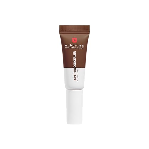Erborian - Super BB CONCEALER - Anticernes-soin haute couvrance enrichi en Niacinamide et SPF 25 - Correcteur yeux hydratant, fini naturel - Cosmétique Coréenne - Chocolat 3 ml