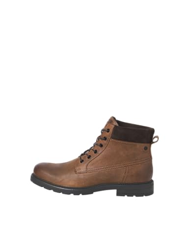 JACK & JONES Jfwcranfield   Botas de piel para hombre, talla 41 EU, ocre, 41 EU