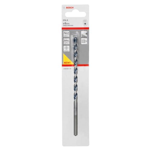 Bosch Professional 1x Betonbohrer CYL-3 (für Beton, Ø 5,5 x 90 x 150 mm, Zubehör Schlagbohrmaschine), 1 Stück – Ansicht 2
