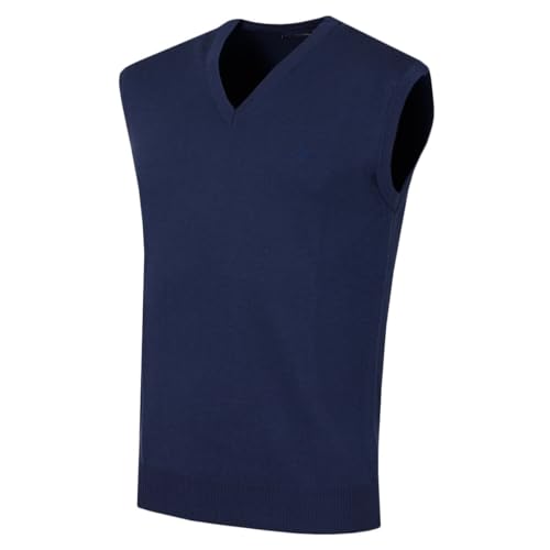J.Lindeberg Men's Liam Merino Wool Knitted Golf Vest Vest