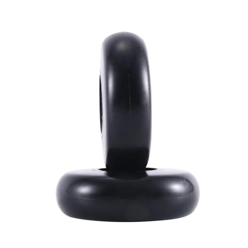 55Mm X 18Mm Luggage Suitcase Replacement Wheels, PU Swivel Caster Wheels Carbon Steel Bearings Repair Kits Black3