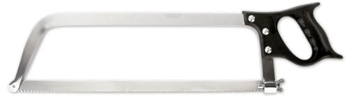 Arcos Utensilios Profesionales - Sierra de Carnicero - Hoja de Acero Inoxidable 430 mm - Mango de Polipropileno Color Negro