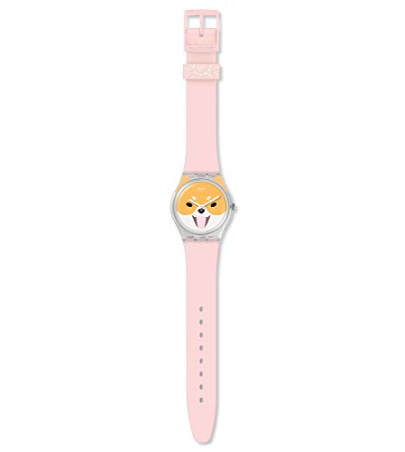 Swatch Reloj Analógico para Mujer de Cuarzo Suizo con Correa en Silicona GE279 Swatch Reloj Analógico para Mujer de Cuarzo Suizo con Correa en Silicona GE279