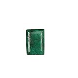 AAA+ Zambian Green Emerald Emerald Cut 9.35 ct Faceted Gemstone for Jewelry Making, Green Emerald Stone Gemstone Beads, Loose Gemstone