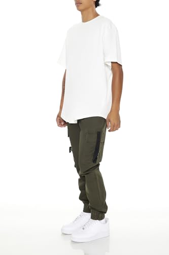 Forever 21 Men's Cargo Utility Joggers3