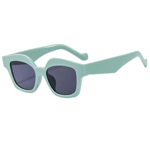Lunettes de soleil yeux de chat noir et bleu pour hommes et femmes