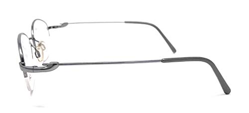 Gafas de vista L'Amy de titanio celeste sofisticación premium para mujer 3