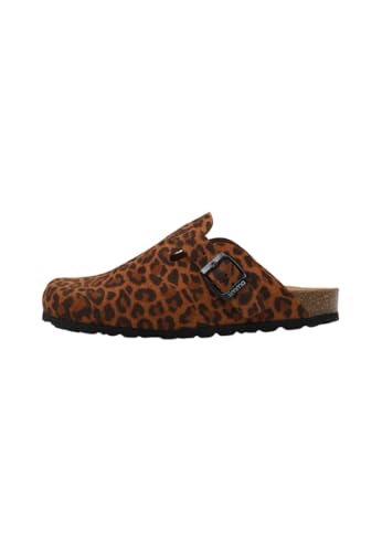 Sabots plats Limma Porto pour femme en cuir confort