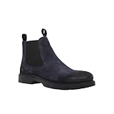 Pelle Scamosciata Lumberjack Charlie, Stivali Chelsea Uomo, Turchese, 42 EU