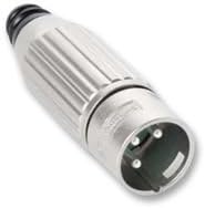 Switchcraft/conxall Connector, XLR, Plug, 3 Position - AAA3MZ