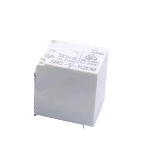 Relé SRG-S-112DM 12VDC repuesto HF152F con contacto de 17A 277VAC para automatización industrial