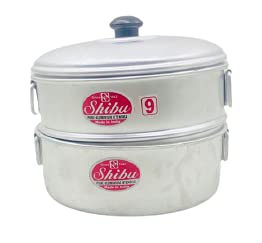 Shibu Aluminium Momo Steamer (8 Momos)