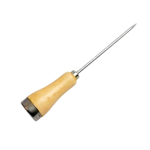 Kuehssn Pioleta de gelo de gancho único, de aço inoxidável, ferramenta multifuncional para quebrar o gelo para cubos de gelo grandes e pequenos restos de gelo