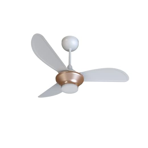 Ventisol Ventilador de teto mistral led 18w bz/br 3p inj br controle remoto inverter bivolt