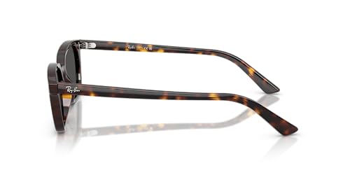 Ray-Ban Unisex Sunglasses Light Blue Frame, Violet Lenses, 53MM2