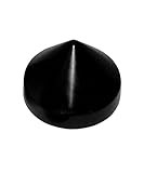 Dock Edge PVC Steckturm Spitzkegel Cap, Schwarz, 10 cm