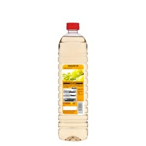 Vinagre de vino blanco Hacendado Botella 1 L Pack 2