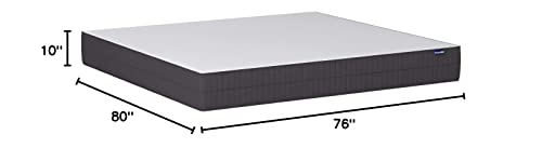 Sweetnight King Size Mattress, 10 Inch Gel Memory Foam Mattresses For Back Pain Relief/Motion Isolation & Cool Sleep, Flippable Comfort From Soft To Medium Firm, Sunkiss #TOP1